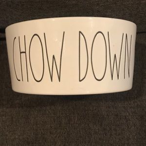 Rae Dunn, XL dog bowl